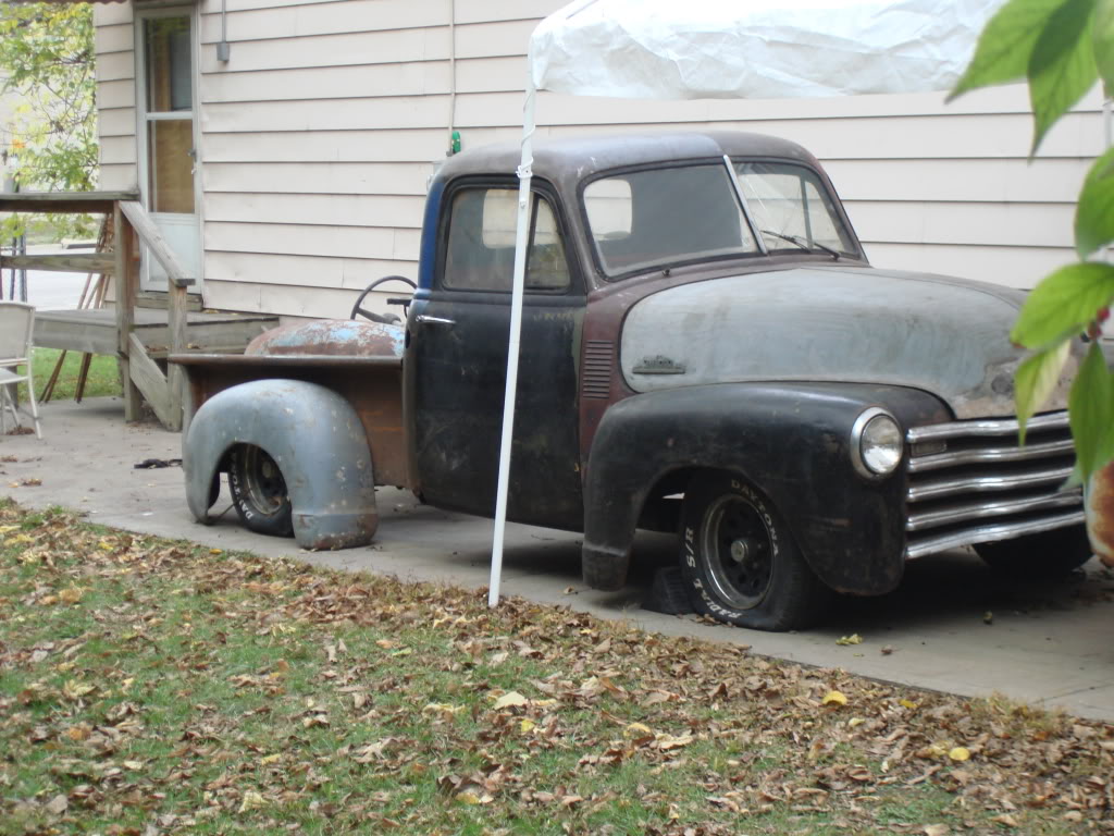 JBS10, Johnny's 51 Chevy Pick~'em up project Side51t