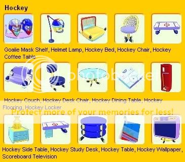 INFO:  PICTURES OF ALL ITEMS THEMES IN ARTE'S CURIO SHOP Hockey