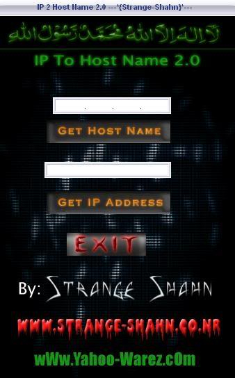 IP to Host Name 2.0 by Strange-Shahn Ip2hn2