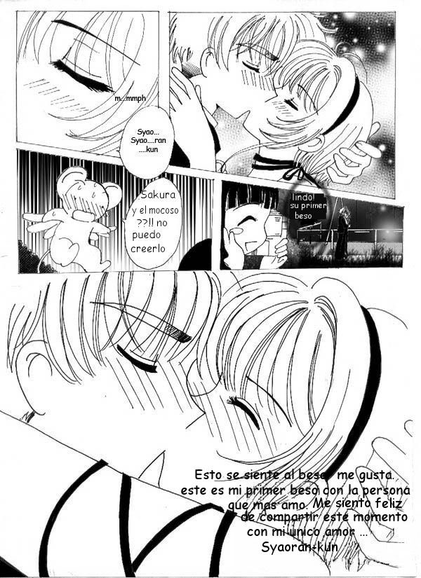 Sakura Cart Captor: El primer beso de Sakura y Shaoran  22