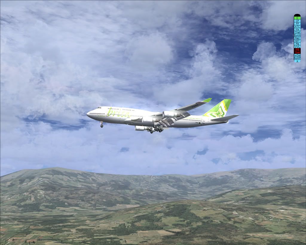 Meu FSX e Brisa airliners Brisachile