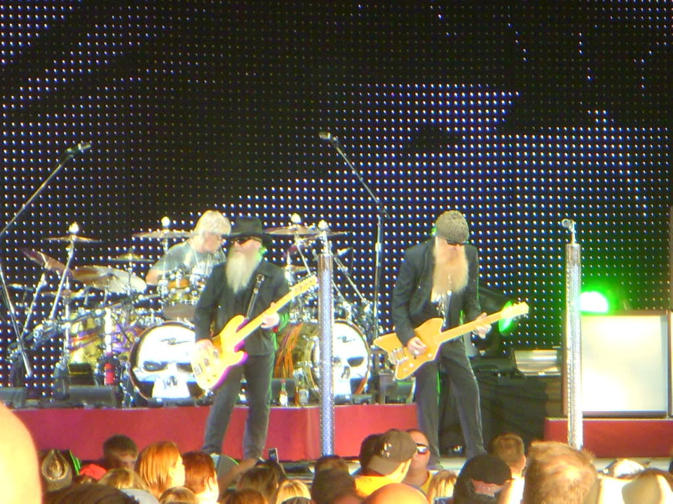 ZZ Top concert