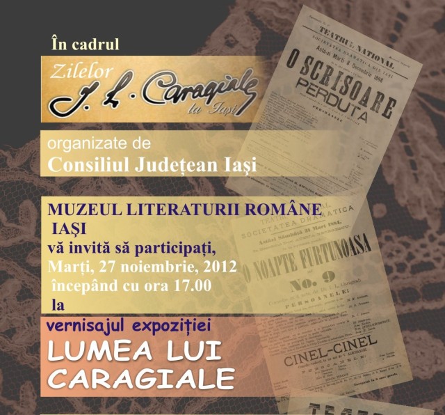 Zilele I.L.Caragiale la Iasi, 27-29 noiembrie 2012 0-2