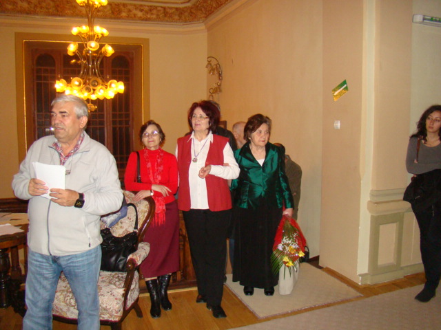 8 noiembrie 2012, Vernisaj expoziţie"Flori şi peisaj"-acuarelă,  Constanţa Abălaşei Donosă 5-002-17