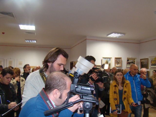 15 octombrie 2012, Expozitie Dan Hatmanu-prezinta Dan Hăulică 5-14