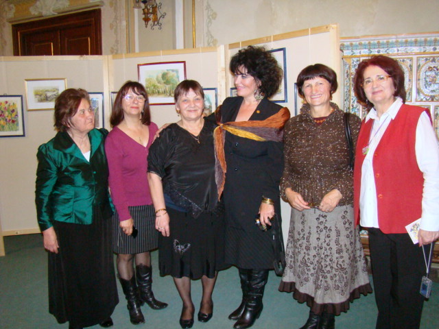 8 noiembrie 2012, Vernisaj expoziţie"Flori şi peisaj"-acuarelă,  Constanţa Abălaşei Donosă 6-004-13