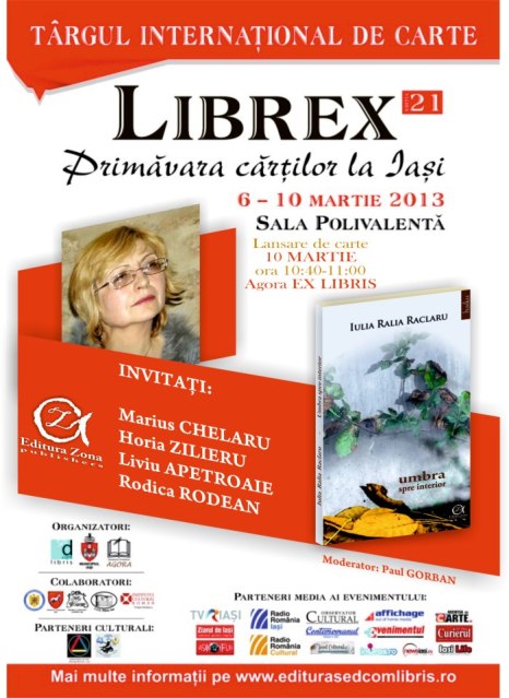 6 martie 2013, Participarea Asociatiei Universul Prieteniei la Târgul Internaţional de carte LIBREX Librexgorban