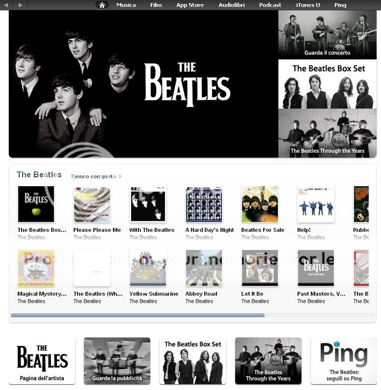 The Beatles Beatlesitunes