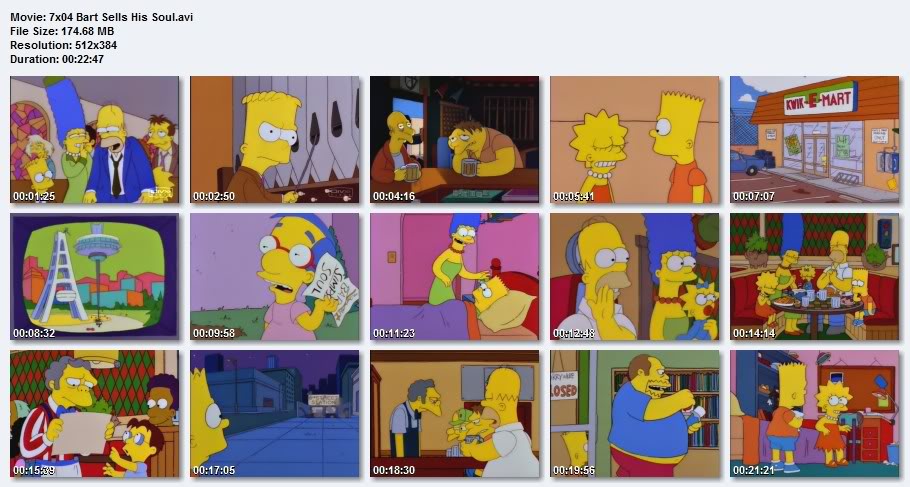 Megapost Los Simpsons [Temporadas 1-19] [Audio Latino] 1° parte Bart