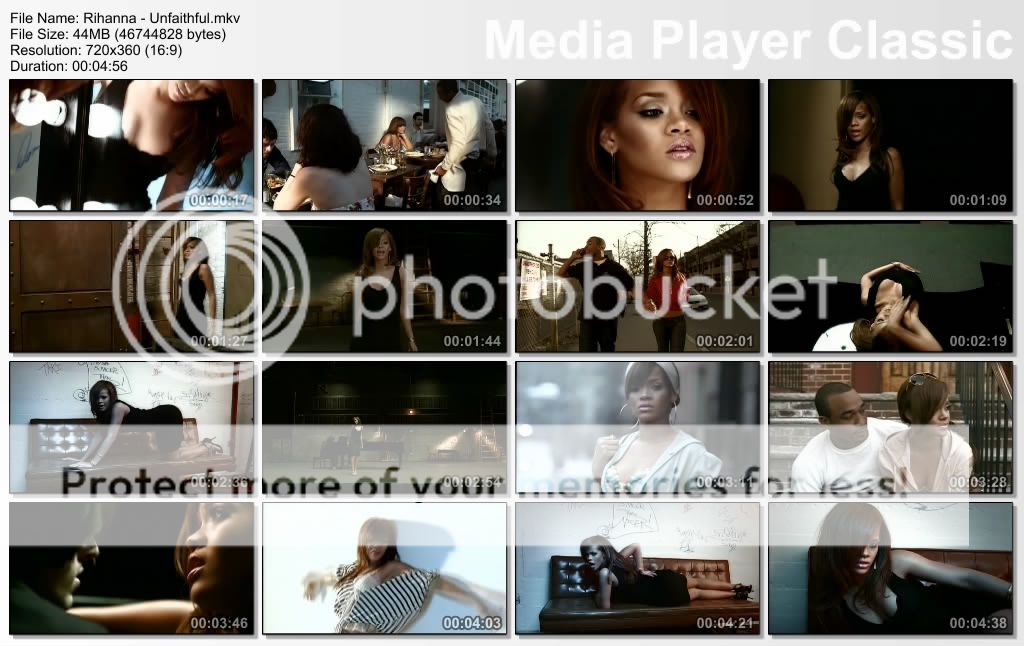 Rihanna - All Videos * All DVDRip Unfaithful