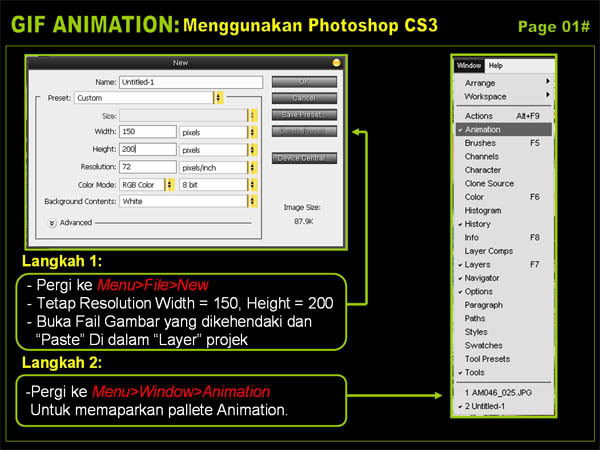 Tutorial Animated GIF: AVATAR & Banner (Signature) AniPCS3-Tutorial001