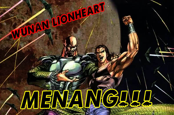 GAME MENCABAR DEWA TEMPUR WUNAN LIONHEART WL-menang