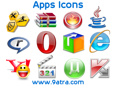 أيقونات للتصميم والجرفكس Icons ... غايه في الروعه AppsIcons