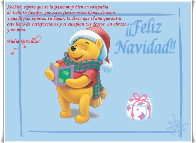 POSTALES NAVIDEÑAS Feliznavidadxochitl