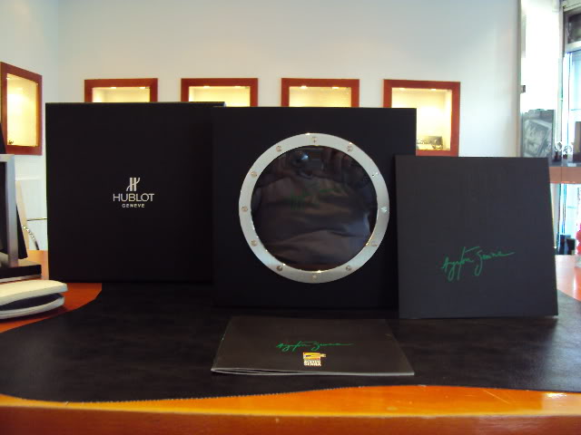 Hublot Big-Bang Foudroyante Edição Limitada Ayrton Senna 2! NOVAS FOTOS! DSC00270