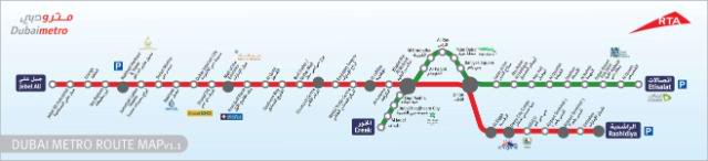 the walk       ! Metro-routemap