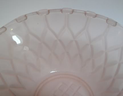 Can anyone help to identify/date this glass bowl in metal basket  Glassbasket5