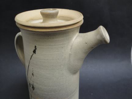 Help Please - Does anyone recognise the make of this stoneware coffee pot Kk4