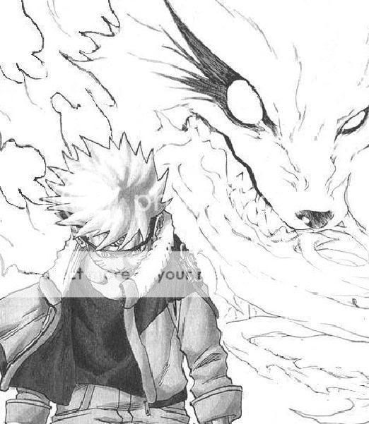 Dibujos para el Fan-Art Naruto-ninetails