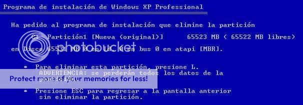 INSTALACIÓN DE WINDOWS XP DESDE CERO Ase3