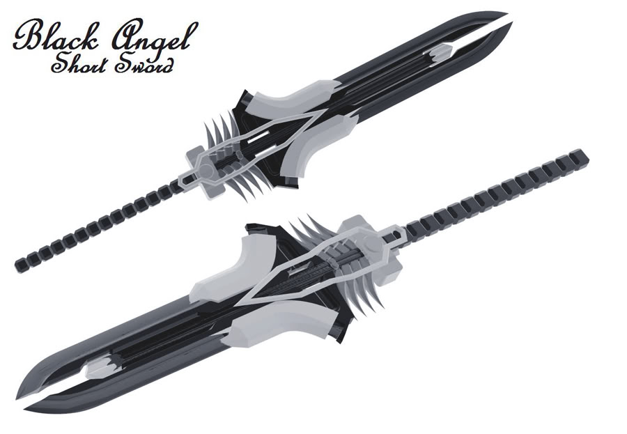 Michael The Shadow Titan 1Black_Angel__short_sword_by_malmid