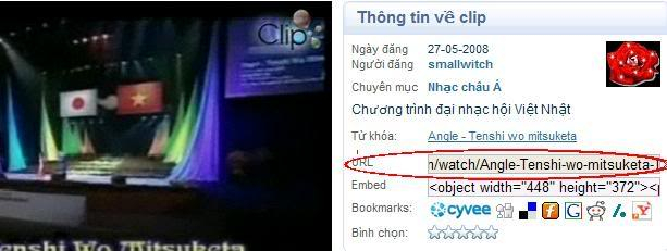 Cách post clip upload từ clip.vn Sda