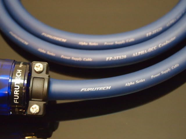 Furutech FP-3TS20 ALPHA－OCC Power Cord。(New) PB246400