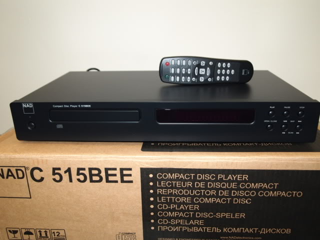 NAD C515 BEE CD Player。(Display Unit.)~Sold. PB276417