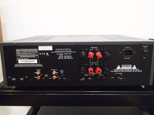 NAD C272 Power Amplifier。（Used。）~Sold. PC016424