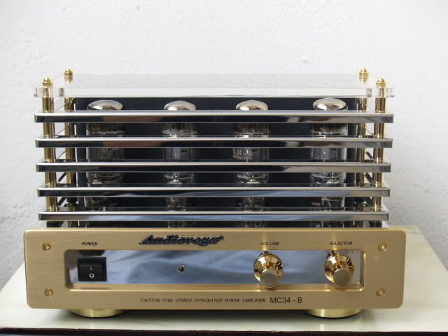 AudioVega MC-34B Integrated Tube Amplifier。（Used。）SOLD _1010354