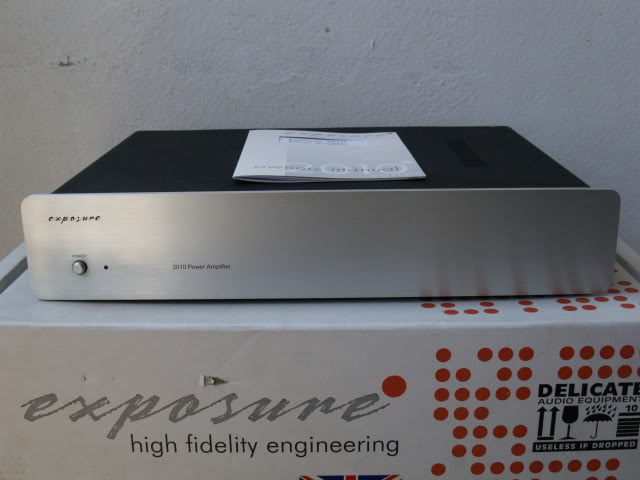 Exposure 2010 Stereo/Mono Power Amplifier。（Used。）SOLD. _1010518