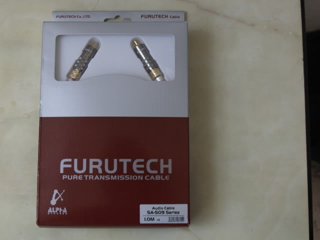 Furutech SA-509 Interconnect。（New。） _1010523