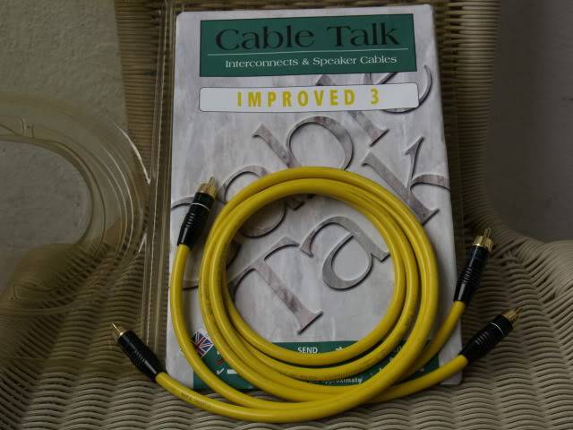 Cable Talk Improved 3 Interconnect。 （Used。） SOLD. _1010817