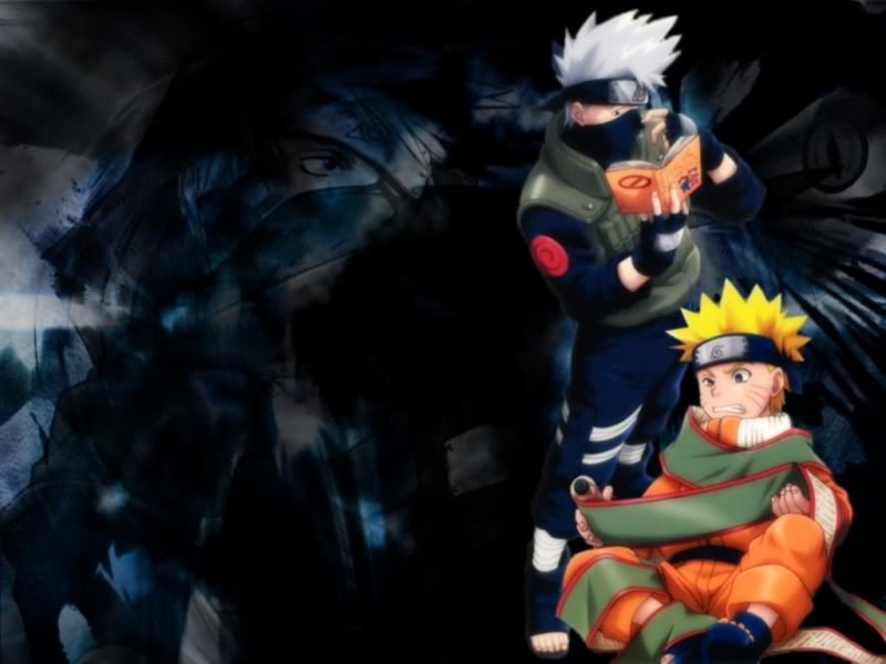 Papis de parede do anime Naruto Kakashi-naruto