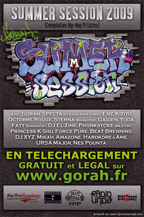 Compilation "Summer Session 2009" FlyerSummerSession2009