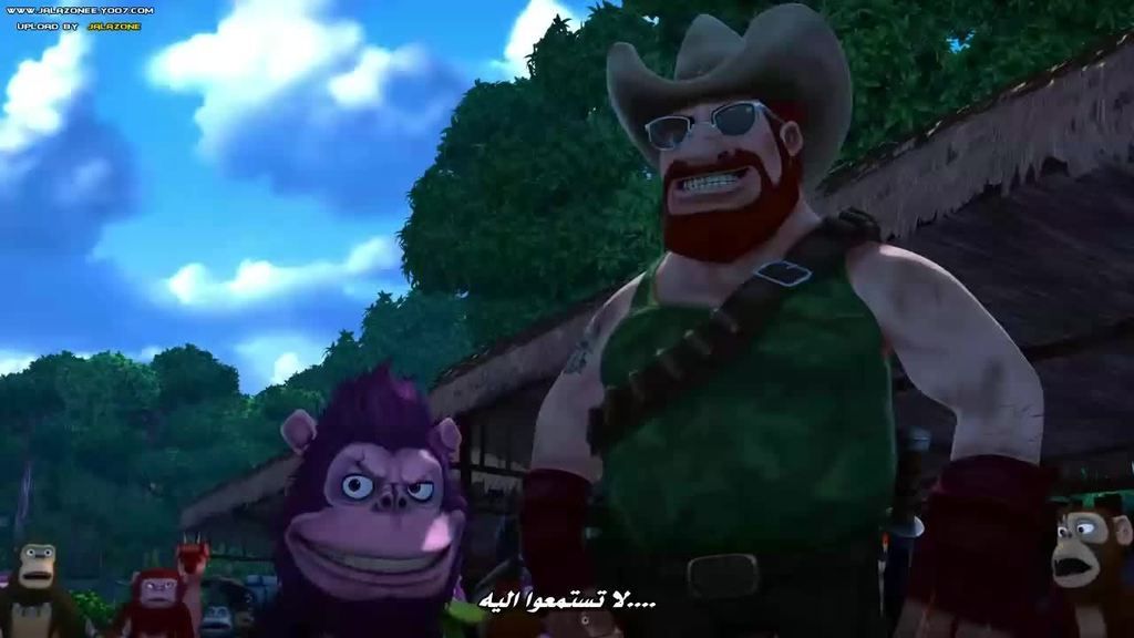 حصريا فيلم الاينمي والمغامرة المنتظر Jungle Shuffle 2014 720p BluRay مترجم بنسخة البلوري 7_zpslddripab