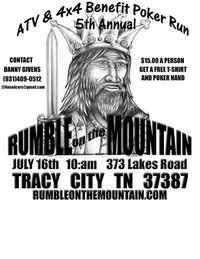 Rumble on the Mountain ATV & 4x4 Poker Run Rumble