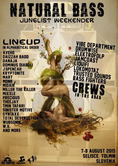 Natural Bass - Junglist Weekender @ Selie, 7. & 8.8.2015 (SLO) 11421655_983177115066989_730347228_n_zpspyw55udp