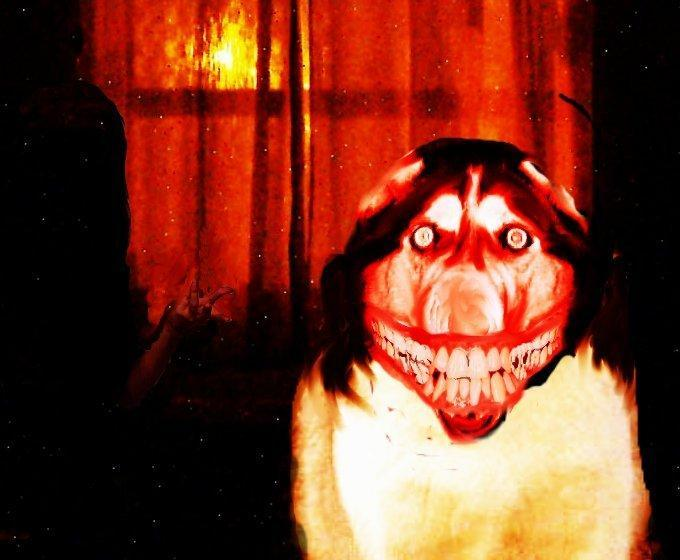 Creepy Smiledog