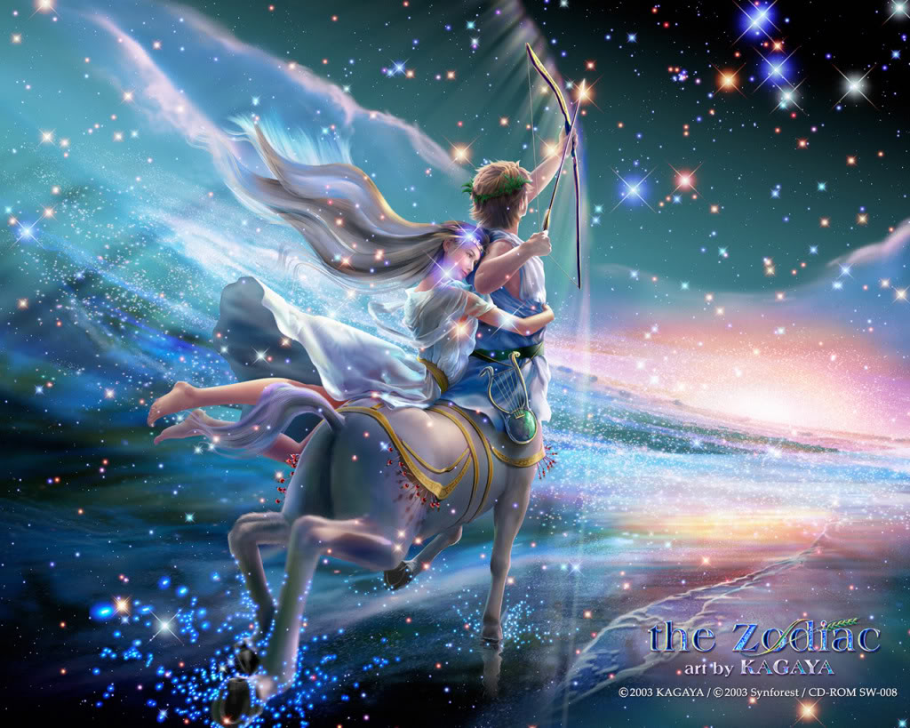 Hình Cung hoàng đạo Kagaya_zodiac_art_SAGITTARIUS1