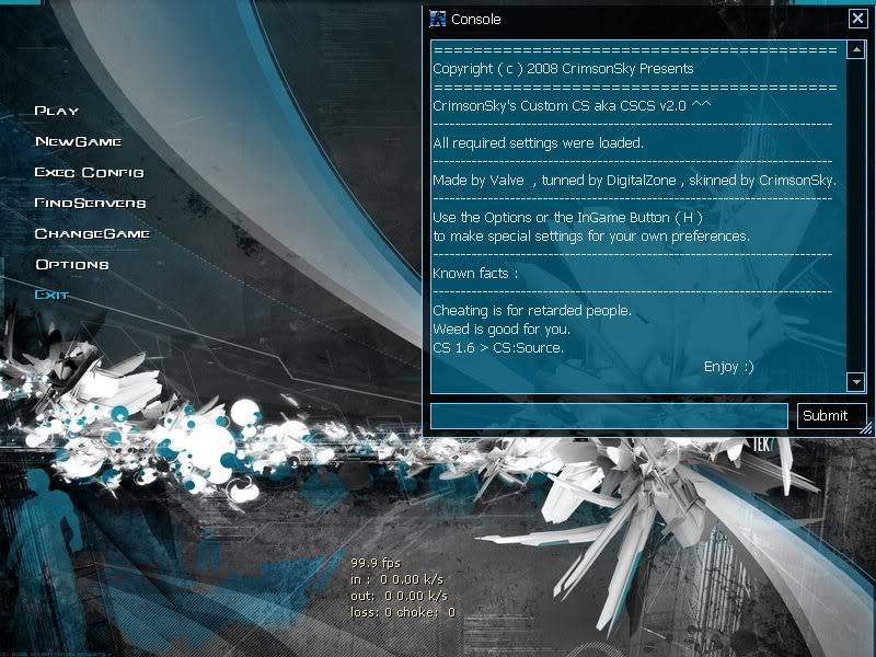 CrimsonSky's Custom CS v2.0 Gui