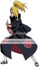 Cual es tu personaje favorito de naruto Deidara