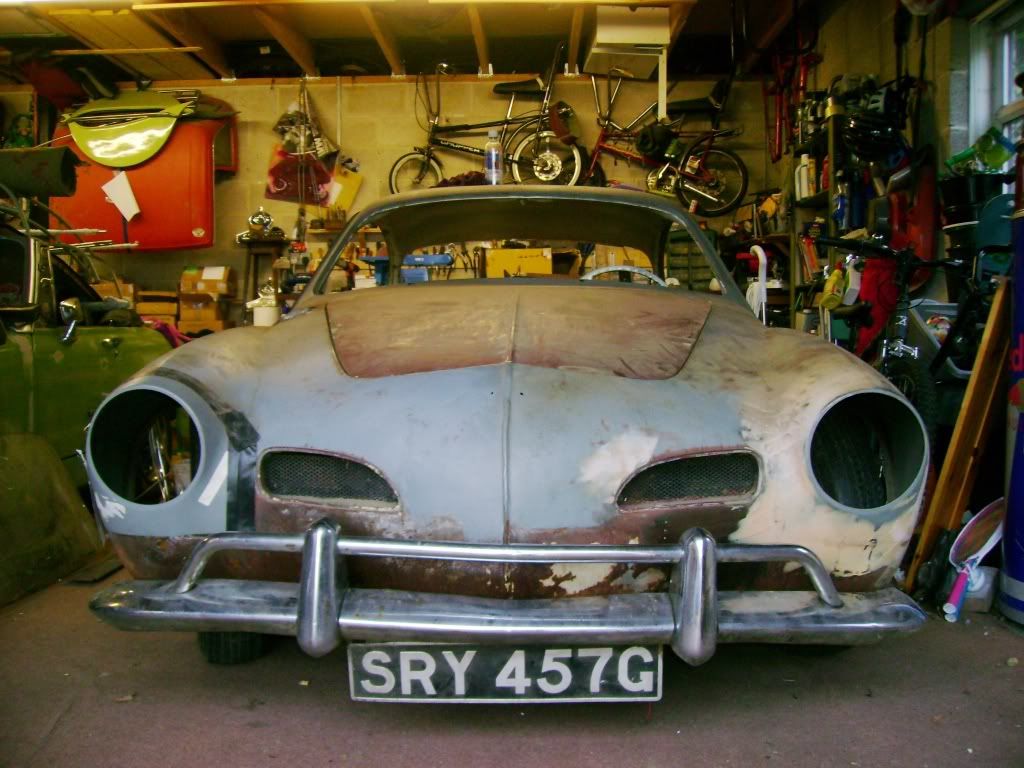 1969..US import Karmann Ghia resto End