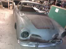 1969..US import Karmann Ghia resto Gearfronttogo