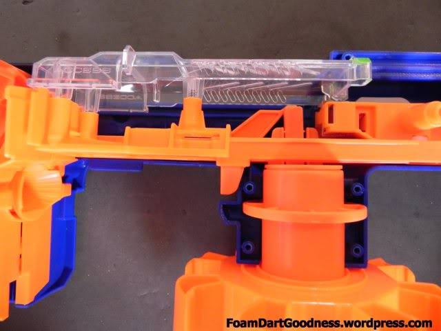 Nerf Hailfire – Clip Reliability, Easier Reloading and Voltage Increase DSCN5675