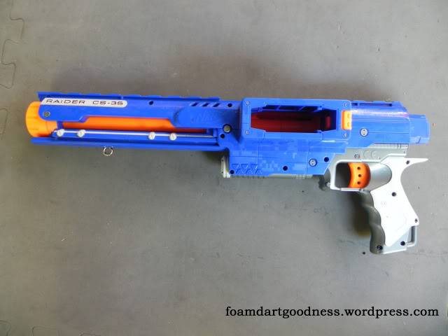 Nerf Raider - Basic mods - AR, seal improvement and spring replacement DSCN2915