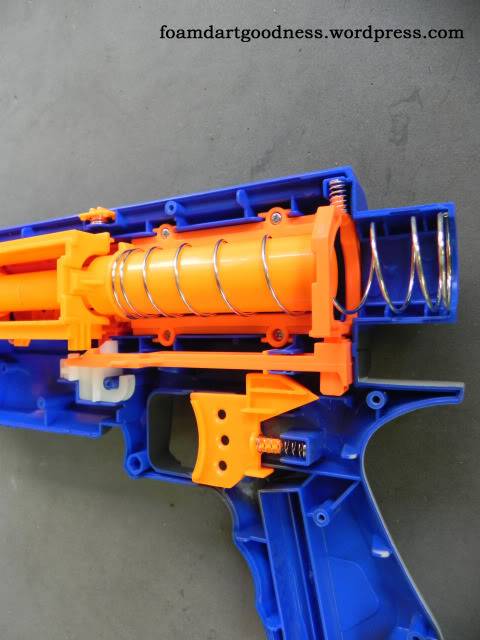 Nerf Raider - Basic mods - AR, seal improvement and spring replacement DSCN2919