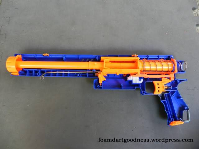 Nerf Raider - Basic mods - AR, seal improvement and spring replacement DSCN2928