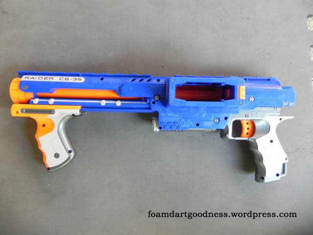 Nerf Raider - Basic mods - AR, seal improvement and spring replacement DSCN2931