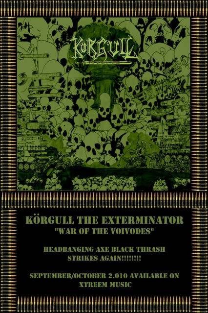 [Spain - 08] Körgull The Exterminator [Thrash Metal] MyspaceFlyerWarcopy